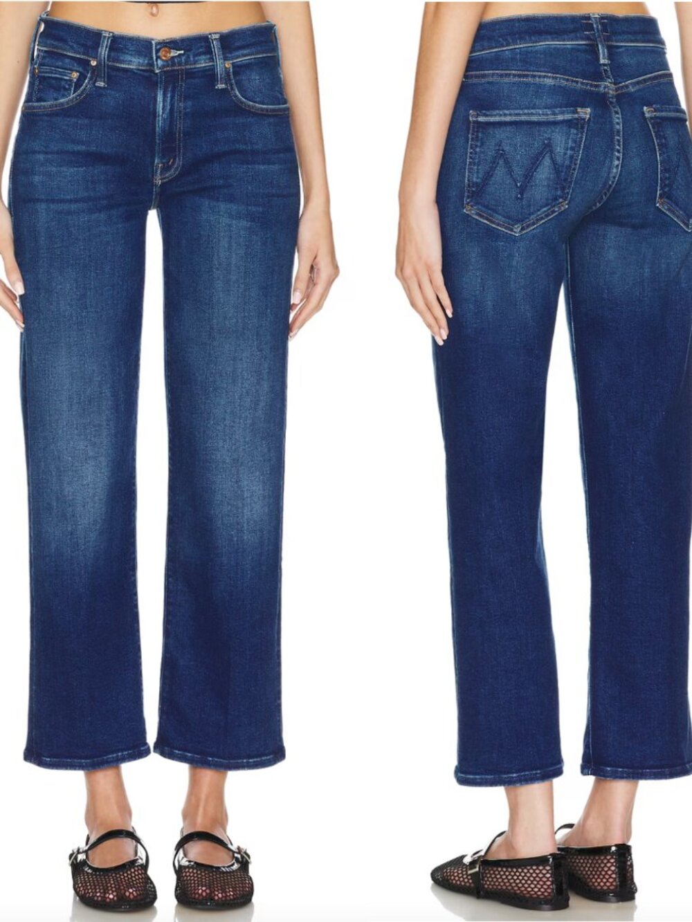 MOTHER The Mid Rise Rambler Zip Ankle Jean Size 30 NWT